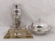 A silver mounted glass double ink 149d5e