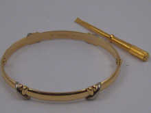 Cartier a fine 18 carat gold bangle 149dfd