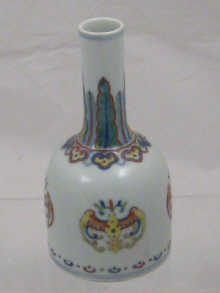 A small Oriental Doucai vase with
