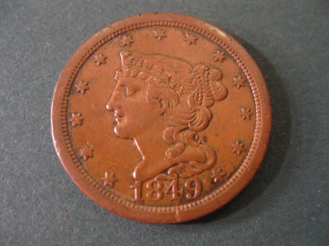 1849 U S Half Cent classic head 149e97