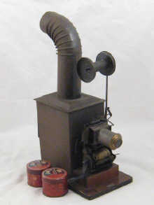 A film projector with continuous
