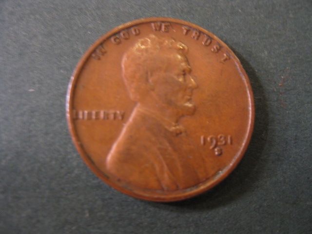 1931 S Lincoln Head Cent low mintage 149ea4