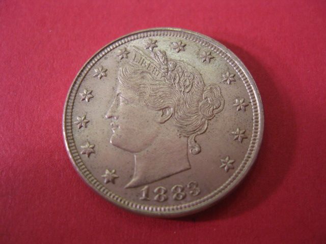 1883 U.S. Liberty Head Nickel no