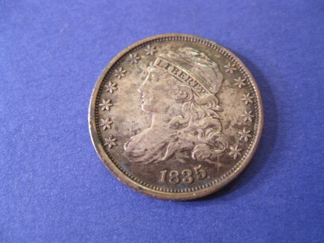 1835 U.S. Capped Bust Dime extra