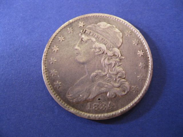 1834 U.S. Capped Bust Quarter extra