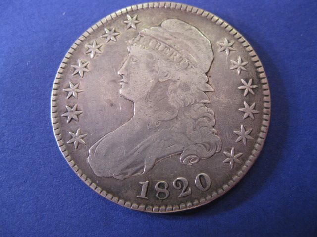 1820 U.S. Draped Bust Half Dollar