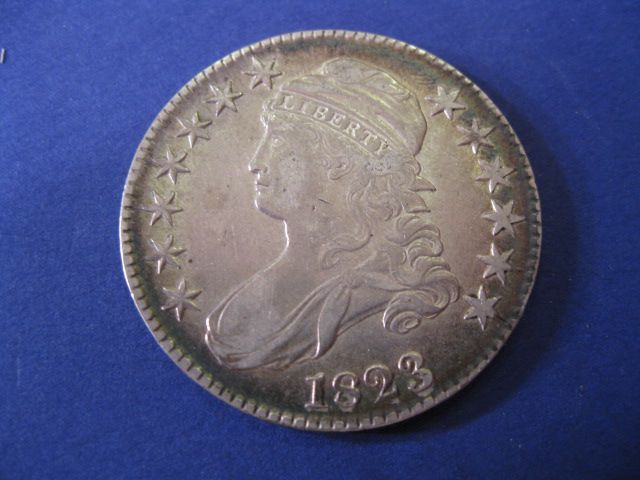 1823 U S Draped Bust Half Dollar 149ed1