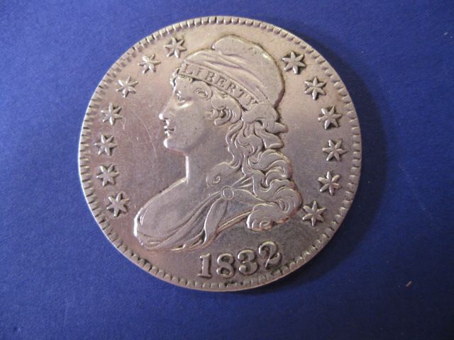 1832 U.S. Bust Half Dollar extra