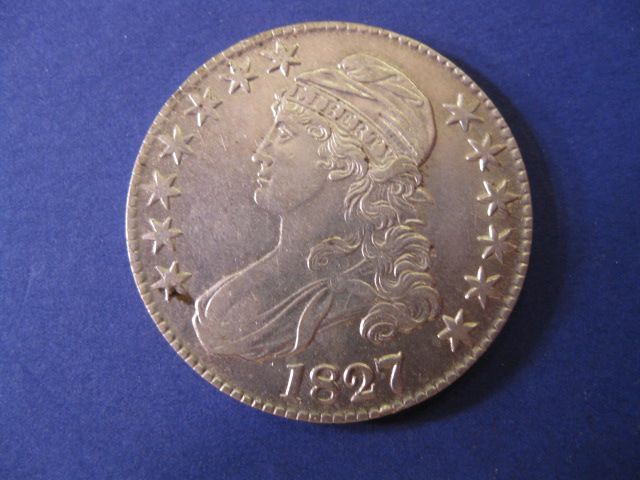 1827 U.S. Draped Bust Half Dollar