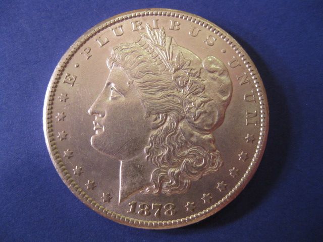 1878 CC U S Morgan Silver Dollar 149ef3