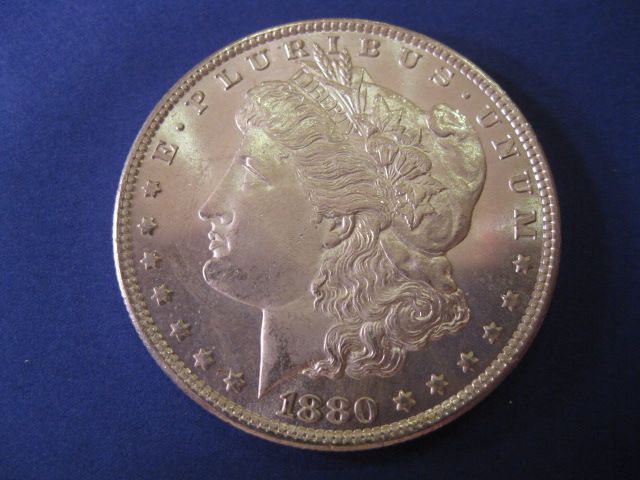 1880 S U S Morgan Silver Dollar 149efd