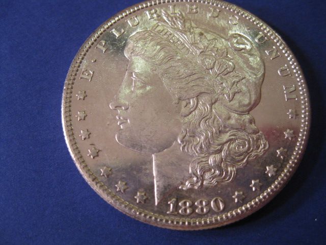 1880-S U.S. Morgan Silver Dollar