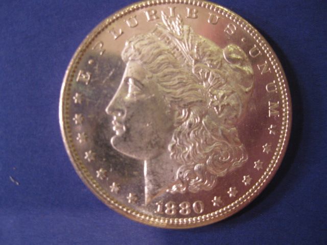 1880-S U.S. Morgan Silver Dollar