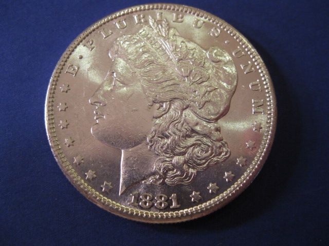 1881-S U.S. Morgan Silver Dollar