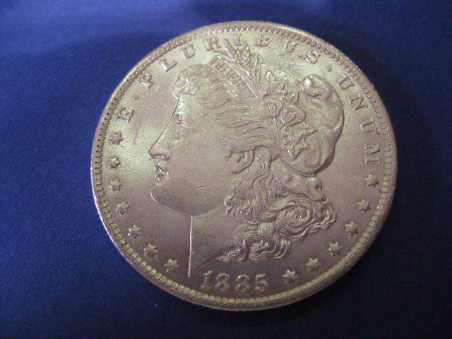 1885 O U S Morgan Silver Dollar 149f18