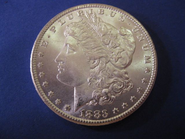 1883 CC U S Morgan Silver Dollar 149f10