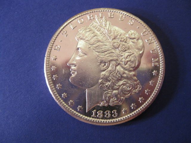 1883 CC U S Morgan Silver Dollar 149f11