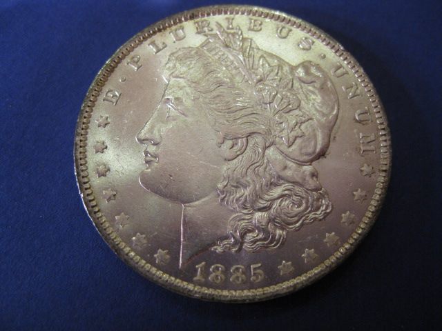 1885 O U S Morgan Silver Dollar 149f1a