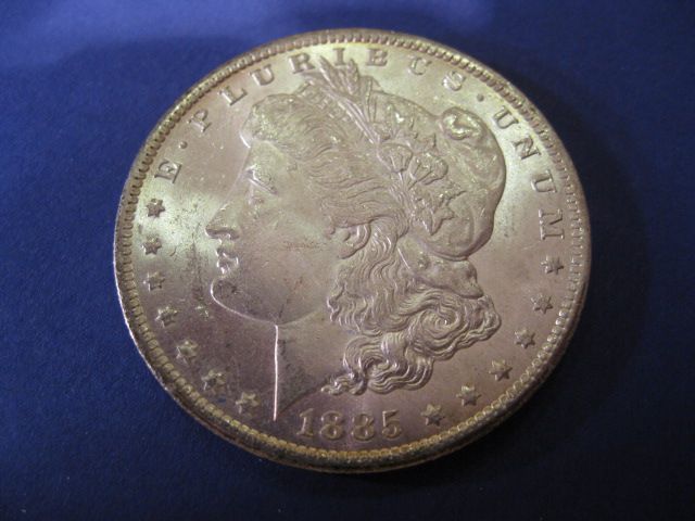 1885 CC U S Morgan Silver Dollar 149f1c