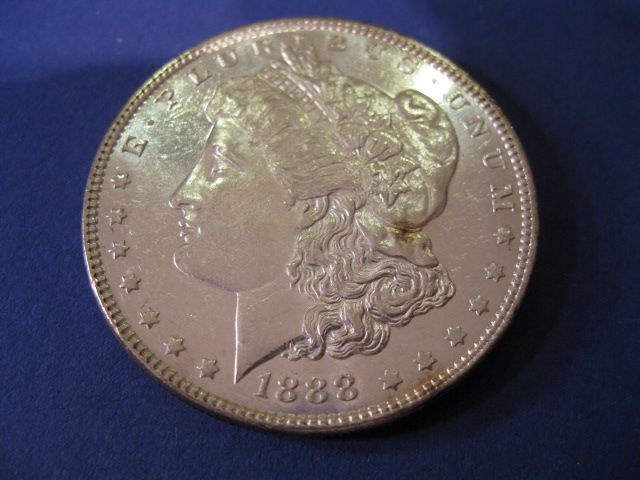 1888 U S Morgan Silver Dollar 149f25