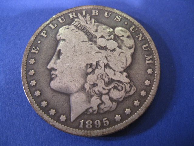 1895-O U.S. Morgan Silver Dollar
