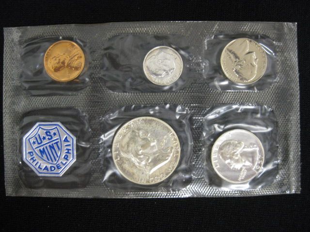 1957 U.S. Proof Coin Set cent to