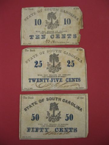 3 1863 South Carolina Civil War 149fa2
