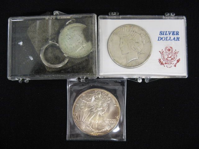 U.S. Coins;1927-S Peace Dollar