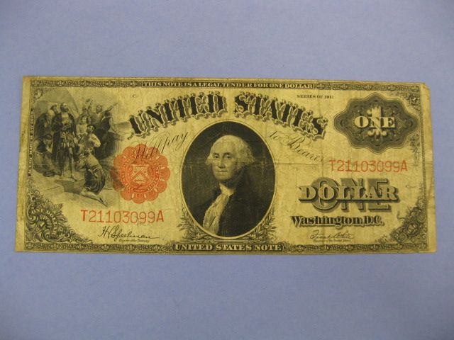 1917 U S 1 00 Legal Tender Note 149fad