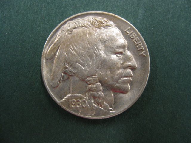 1930 U.S. Buffalo Nickel A.U.