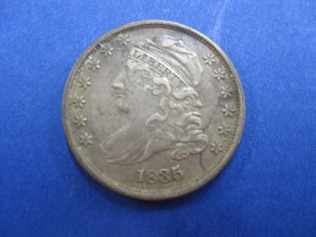 1835 U S Bust Dime very fine 149fea