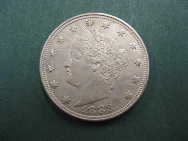 1883 U S Liberty Head Nickel no 149fe5