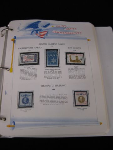 U.S. Commemorative Stamp Album unused