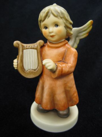 Hummel Figurine Angel with Harp  14a076