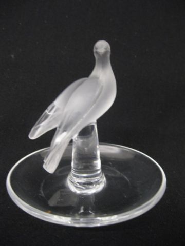 Lalique French Crystal Pin Dish 14a090