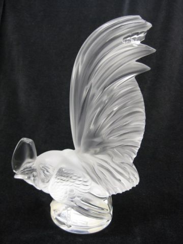 Lalique French Crystal Figurine of a