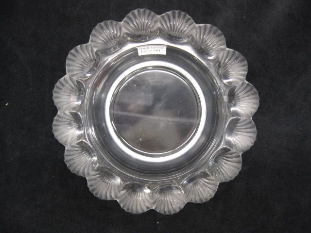 Lalique French Crystal Bowl frosted 14a08c