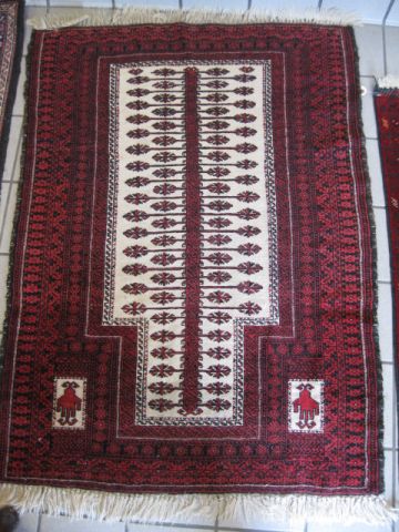 Turkman Handmade Prayer Rug geometric 14a0e0