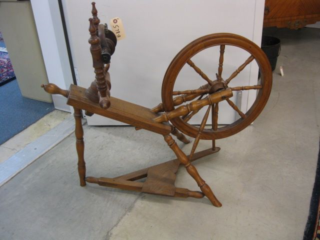 19th Century Spinning Wheel 31 tall.