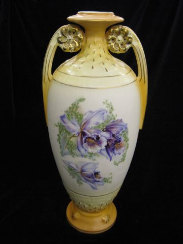 Austria Handpainted Porcelain Vase 14a0f4
