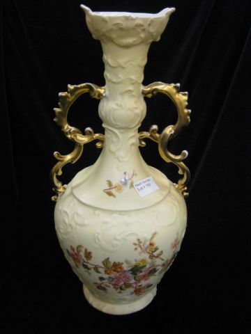 Royal Rudolstadt Porcelain Vase floral