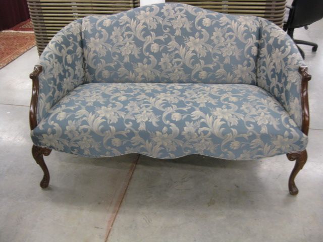 Victorian Sofa carved 58 wide 14a132