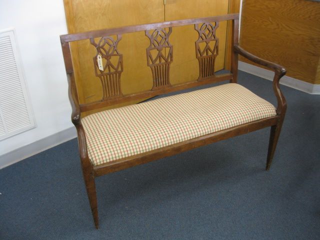 Period Settee 48'' wide.