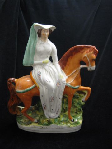 Staffordshire Pottery Figurine Duchess