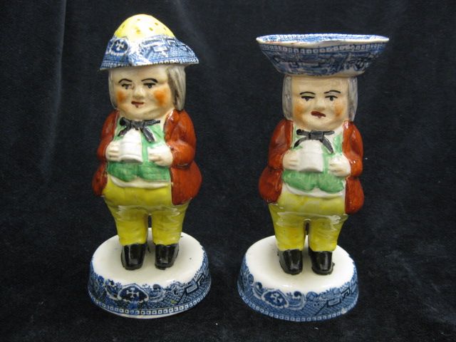 Pair of Staffordshire Pottery Figural 14a148