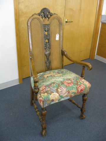 French Style Arm Chair cane back 14a14f