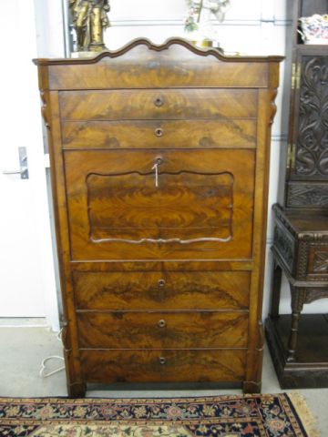 Biedermier Style German Desk cabinet 14a164