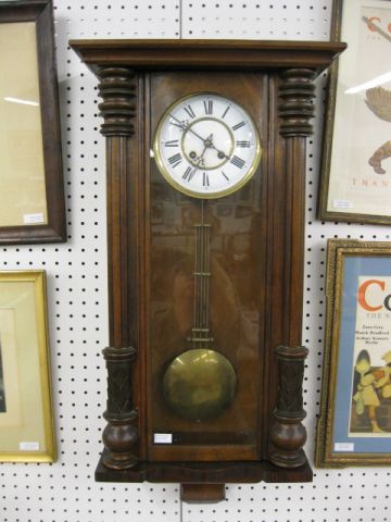 Victorian Wall Clock Gustav Becker type