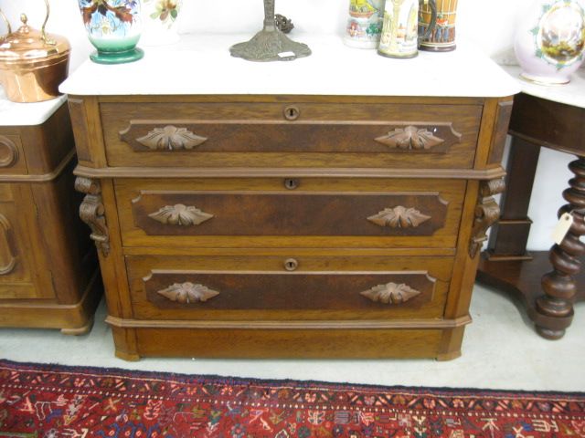 Victorian Marble Top Dresser three