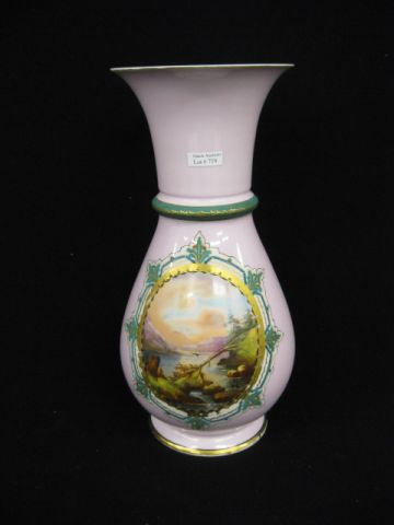 Old Paris French Porcelain Vase 14a1b0